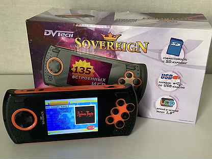 Dvtech Sovereign Portable 16-bit 135 игр