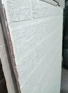 Огнеупорная плита белый кирпич