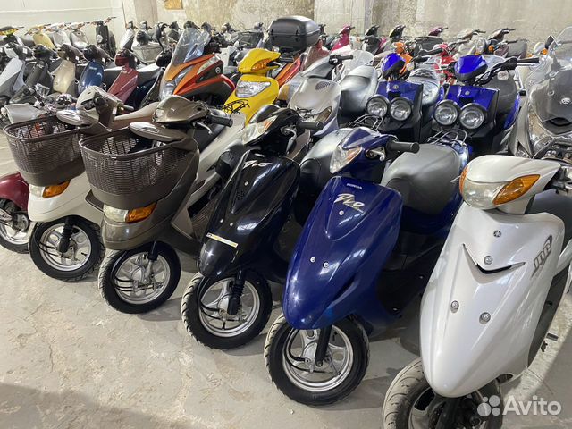 Скутеры из Японии с Гарантией 49 куб. см