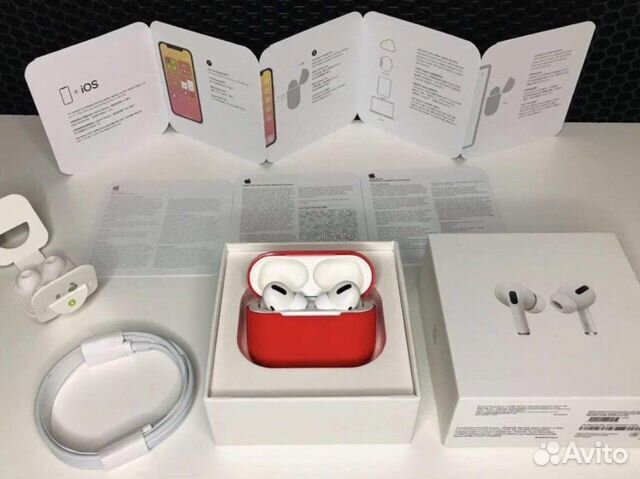 Airpods pro premium 2023 NEW (гарантия+чехол)