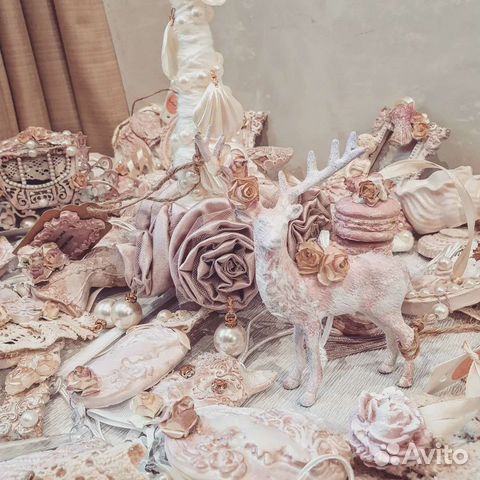 Набор ёлочных украшений ручной работы