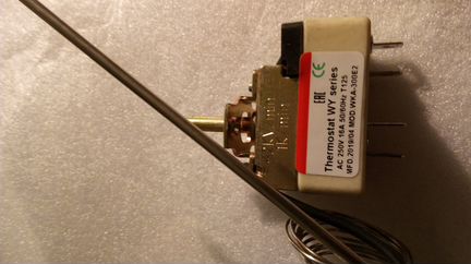 Термостат (терморегулятор) печки на жарочный шкаф