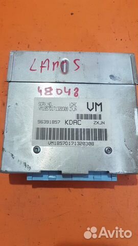 Блок управления двигателем на Chevrolet Lanos