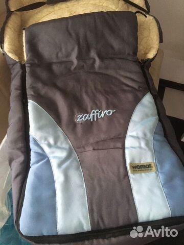 Конверт тёплый овчина в коляску, санки