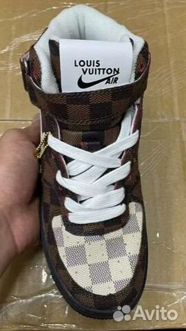 Кроссовки Nike Air Force & Louis Vuitton