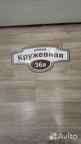 Адресные таблички из металла