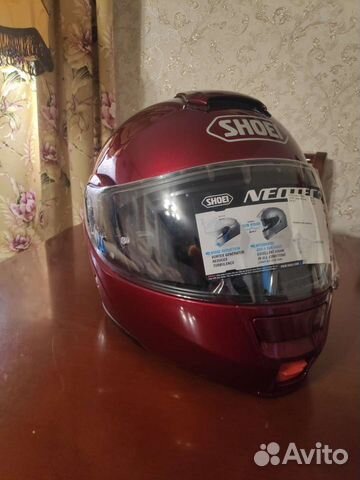 Мотошлем Shoei Neotec Wine Red/красный