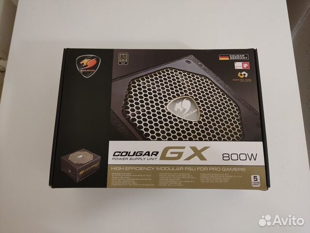 Блок питания cougar gx 800w обзор