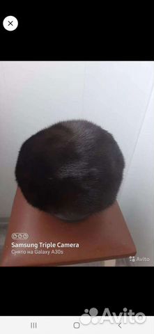 Берет женский. Мех - норка