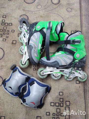 Роликовые коньки раздвижные 36 43