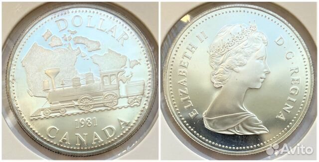 Серебряные монеты Канада