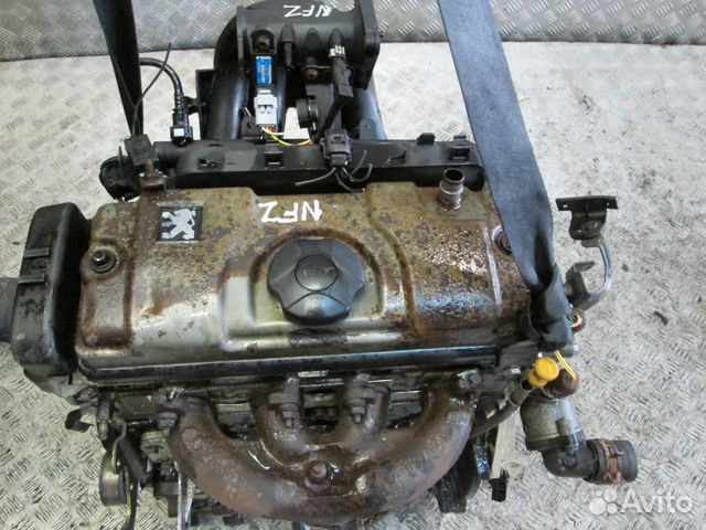 Двигатель 1.6 NFZ TU5JP для Пежо 106 206 306 1.6