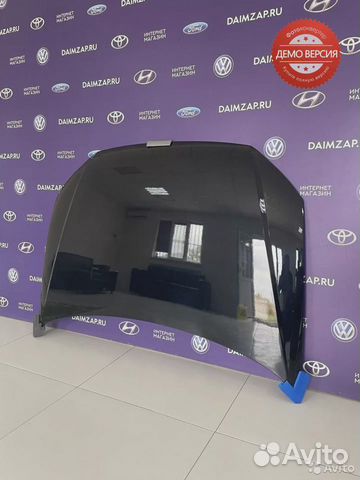 Капот Volkswagen Polo Черный (2015-2020)