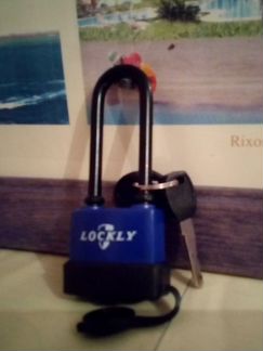 Замок.фирменный.Lockly.Новый(3 ключа) Финляндия