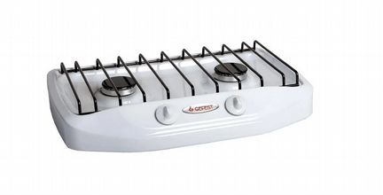 Плита газовая двухкомфорочная туристическая gefest