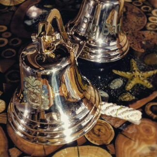 Рында штурвал гравировка подарок моряку