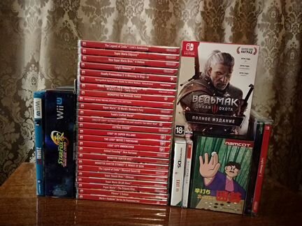 Игры Switch, WiiU, DS, DC. Лицензионные