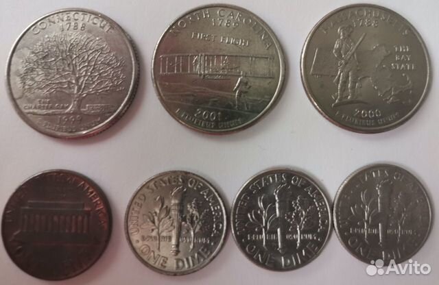 Монеты (зарубежные страны)