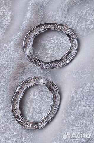 Серьги: кольца, подвески