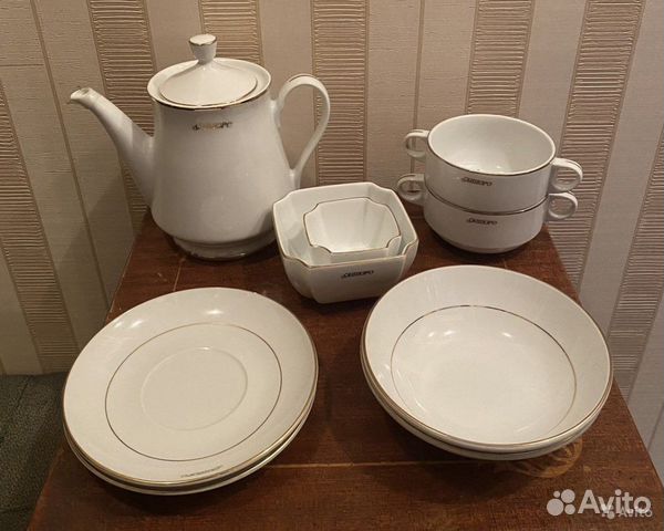 Столовый сервиз фарфор