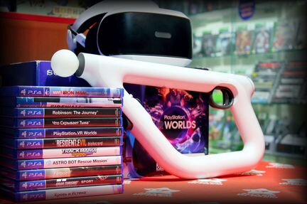 Прокат/аренда PS VR + игры + aim controller