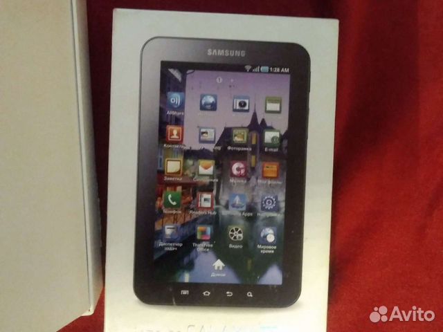 Коробка от планшета Samsung Galaxy Tab p1000 и защ