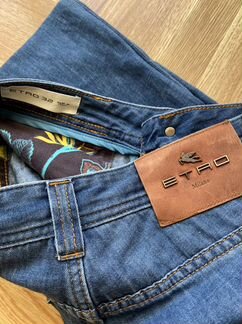 Мужские брендовые джинсы Etro