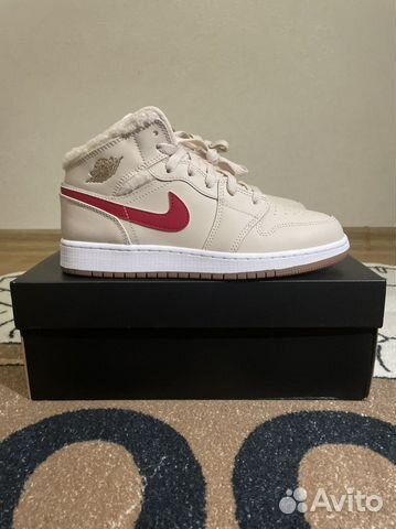 Кроссовки Nike Air Jordan 1 Mid Fleece