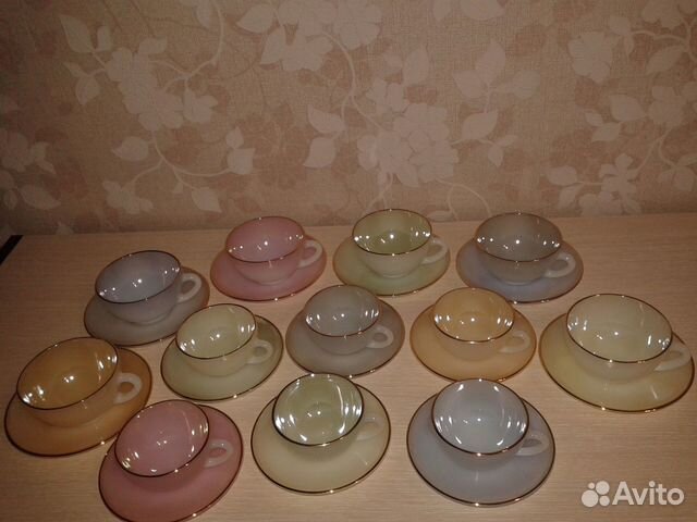 Чайно-кофейные пары. Arcopal Harlequin Франция