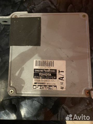 Блок управления двигателем toyota windom