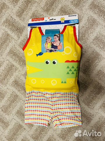 Костюм жилет для плавания и обучения плаванию