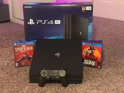 Ps4 pro 2 джоя много игр