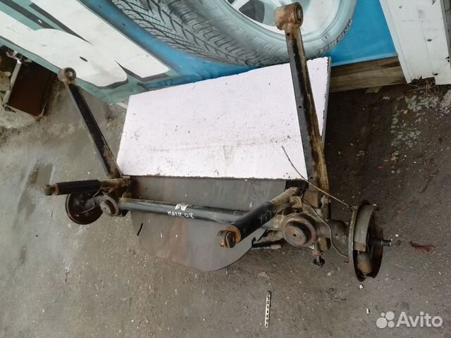 Балка задняя дэу матиз daewoo matiz