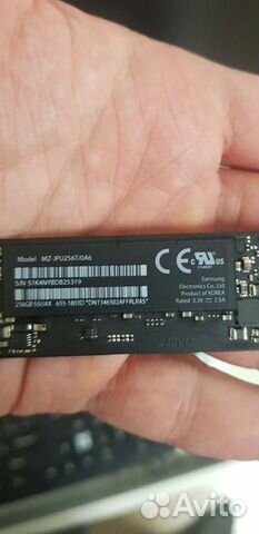 Ssd 256 gb Macbook Pro A1502 2013-2015