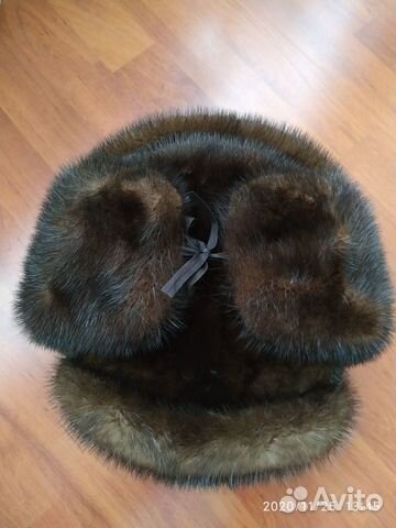 Меховая шапка мужская