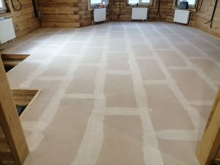 Сухая стяжка пола (Knauf супер пол)