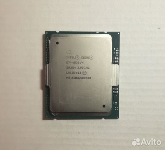 Intel Xeon E7-4820v4 2.0GHz LGA2011-1 10ядер SR2S4
