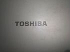 Ноутбук Toshiba под восстановление, на запчасти