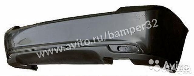 Бампер ваз 21724 задний цвет Космос