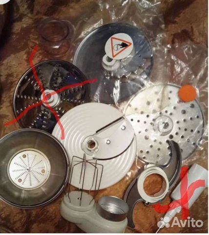 Насадки на кухоный комбайн Philips