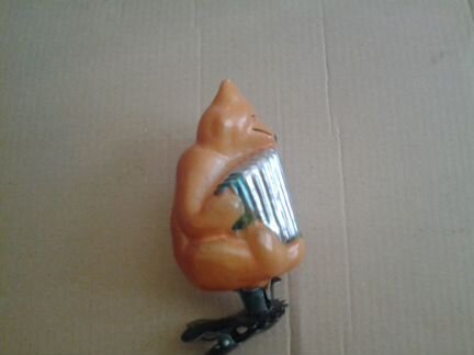 Елочная игрушка на прищепке