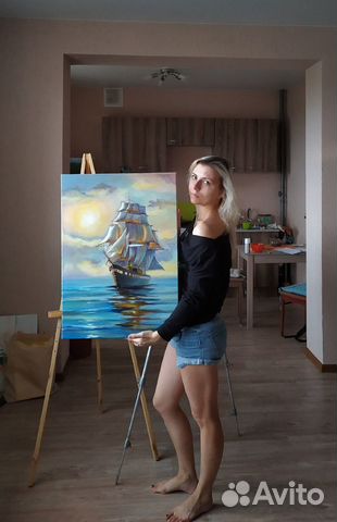 Картины на заказ, портреты (ручная работа)