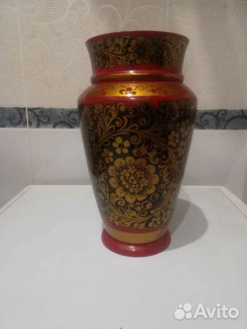 Ваза Хохлома 30 см