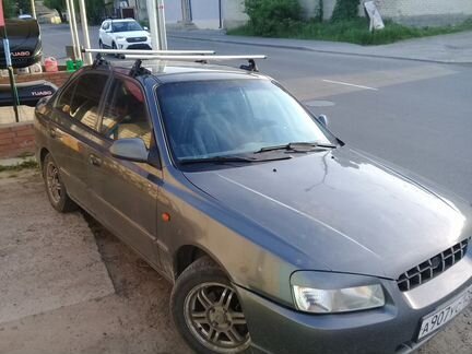 Багажник для Хендай Акцент, аэродинамический