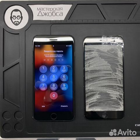 Замена стекла дисплея