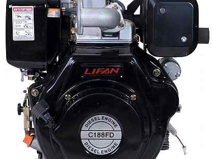 Двигатель дизельный Lifan C188FD 6А (13 лс