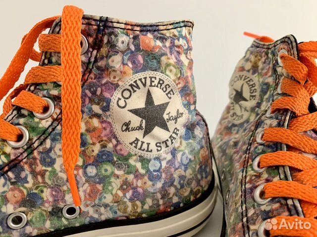 Кеды Converse all star высокие разноцветные 40