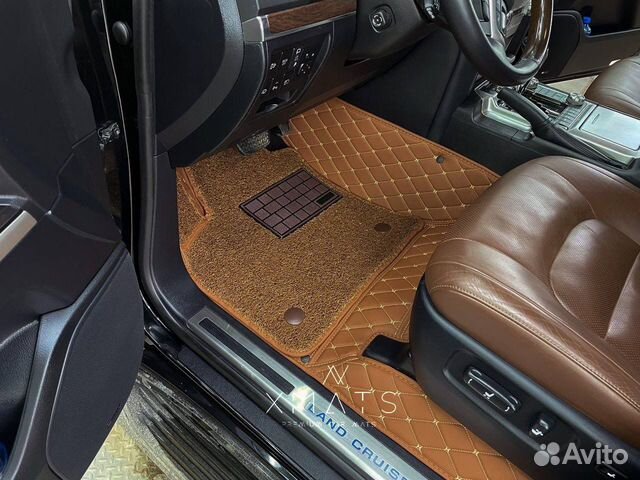 Коврики из экокожи для Toyota Land Cruiser 200