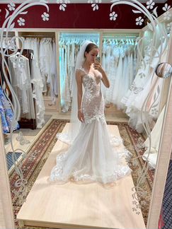 Брендовое свадебное платье Ida Torez