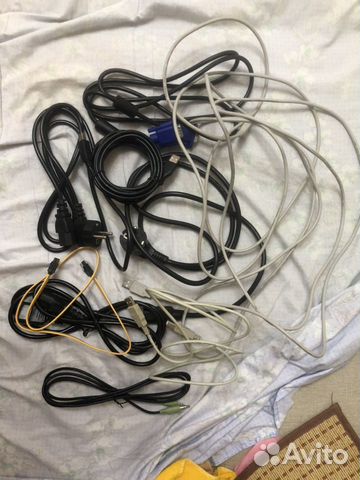 Кабеля для пк, музыкальной Техники и тд